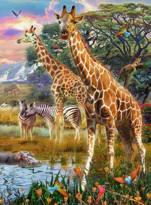 RAVENSBURGER puzzle savana XXL – 150 pezzi