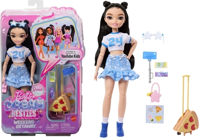 Barbie Dream Besties gita nel weekend – bambola Renee