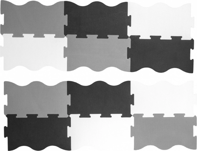 Montaggio rapido grazie ai bordi a puzzle