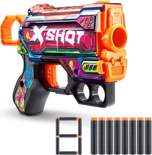 Portata fino a 27 metri e dardi con tecnologia a tasche d’aria