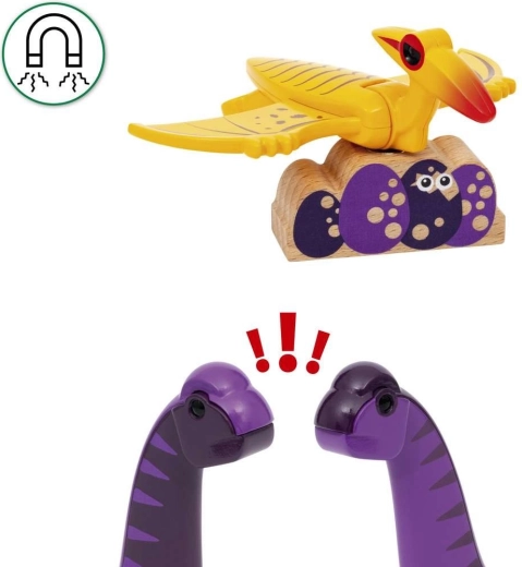 Dinosauri mobili con magneti Brio