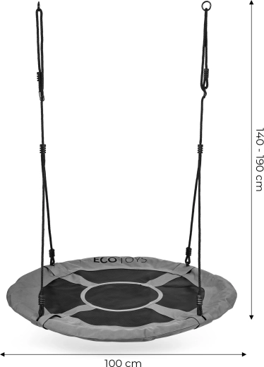 Seduta grande e comoda da 100 cm