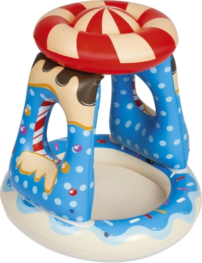 Ombra e comfort grazie al tettuccio gonfiabile