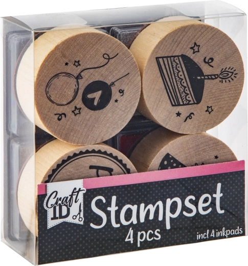 Timbri in legno di qualità con dettagli puliti