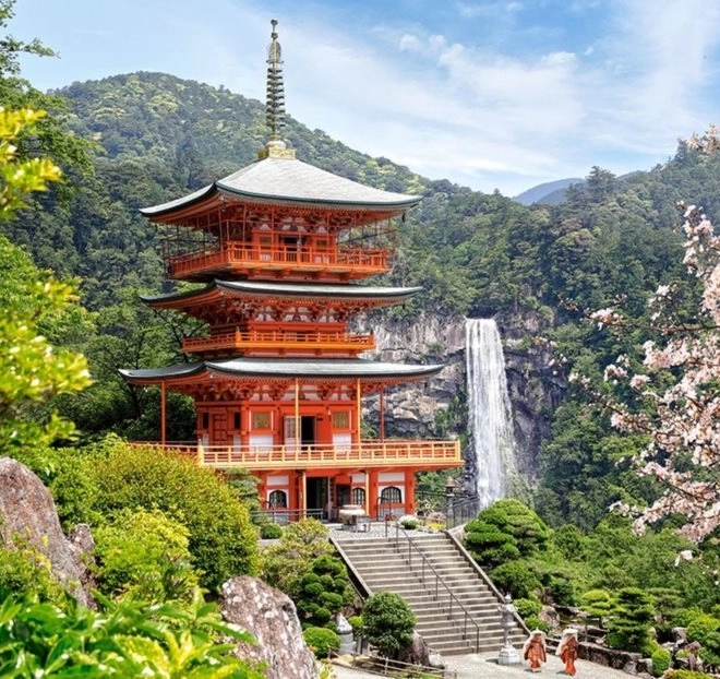 Puzzle 1000 pezzi Tempio Seiganto-ji, Giappone