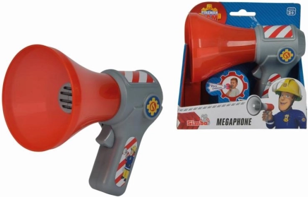 Megafono Vigile del Fuoco Sam con cambio voce 16 cm
