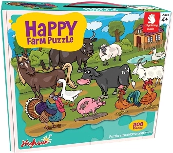 Puzzle Fattoria 208 pezzi