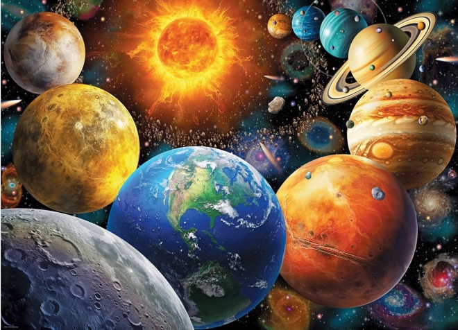 Puzzle Sistema Solare XL 500 Pezzi