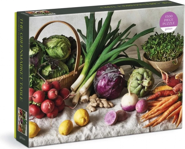 galison puzzle greenmarket table 1500 pezzi