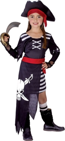 Costume di Carnevale Piratessa per bambini