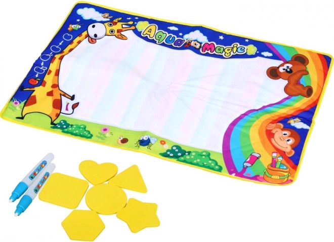 Tappetino d'acqua magico per bambini con immagini che scompaiono