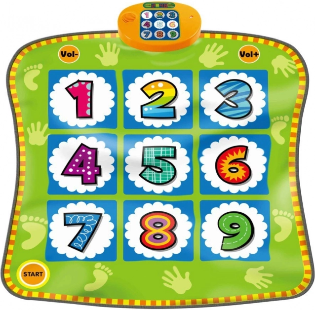 Tappetino musicale di equilibrio Cyferki per bambini 3+