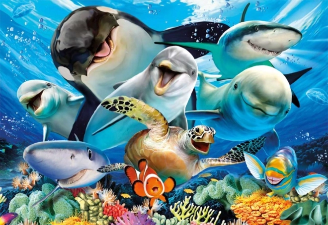 Educa Puzzle Selfie Sottomarino 500 Pezzi