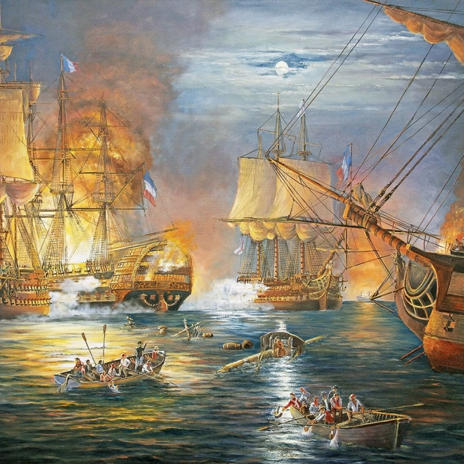 Puzzle Alipson la Battaglia del Nilo 1000 Pezzi