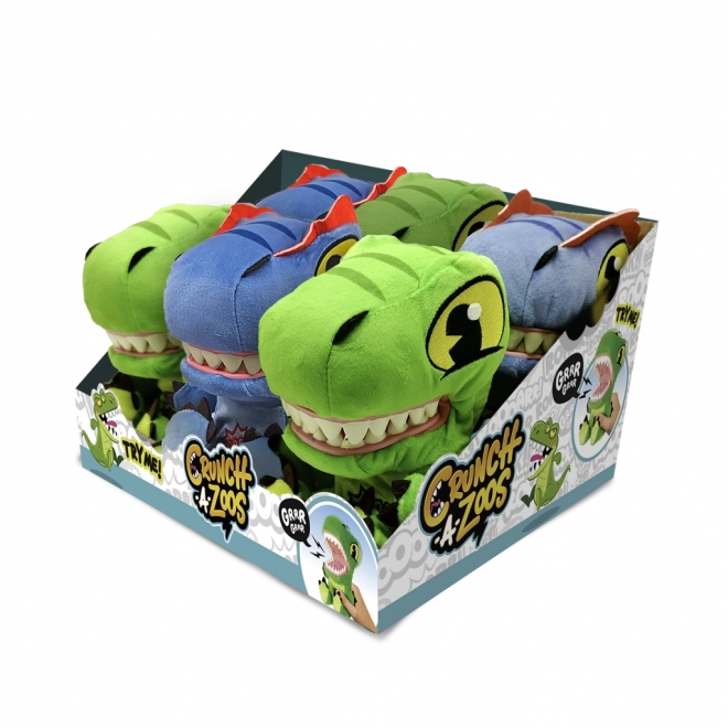 Dinosauro di peluche Crunchazoos con suono