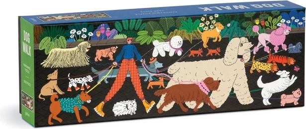 Puzzle panoramico Venuta di cani 1000 pezzi