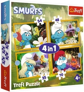 Puzzle Vita nel villaggio dei Puffi