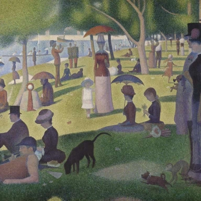 Puzzle RAVENSBURGER Una domenica pomeriggio sull'isola della Grande Jatte, 1500 pezzi