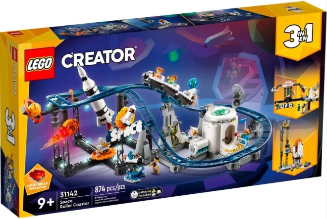 LEGO® Creator 3 in 1 31142 Montagne russe spaziali