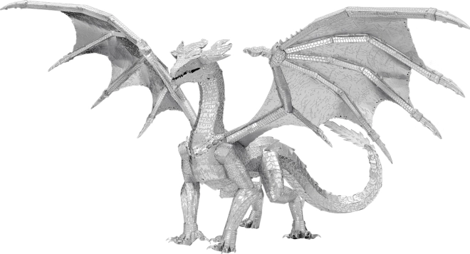 Puzzle 3D Metal Earth Premium Serie: Drago d’Acciaio