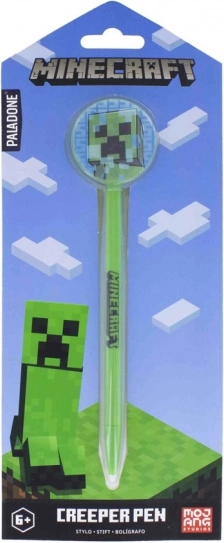 Penna a sfera Minecraft con topper