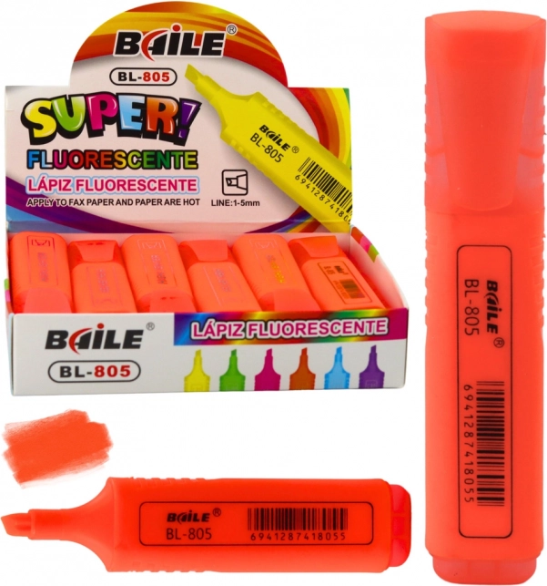 Evidenziatore neon arancione intenso