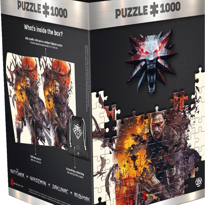 Puzzle GOOD LOOT Witcher Monsters 1000 pezzi