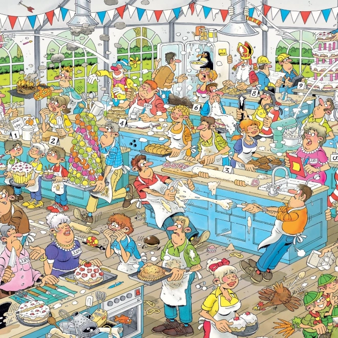 Puzzle Gara di Cottura 1500 Pezzi