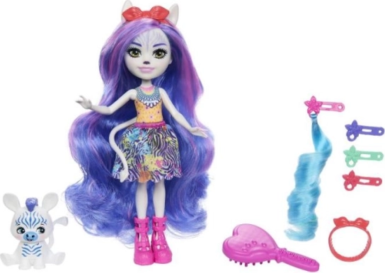 Enchantimals Deluxe Bambola Zemirah Zebrová
