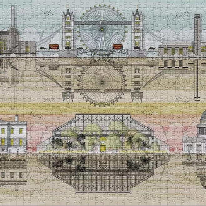 Puzzle London 1000 pezzi di Cloudberries