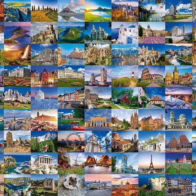 Puzzle Ravensburger Belli luoghi d'Europa 3000 pezzi
