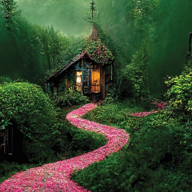 puzzle foresta profonda 1000 pezzi