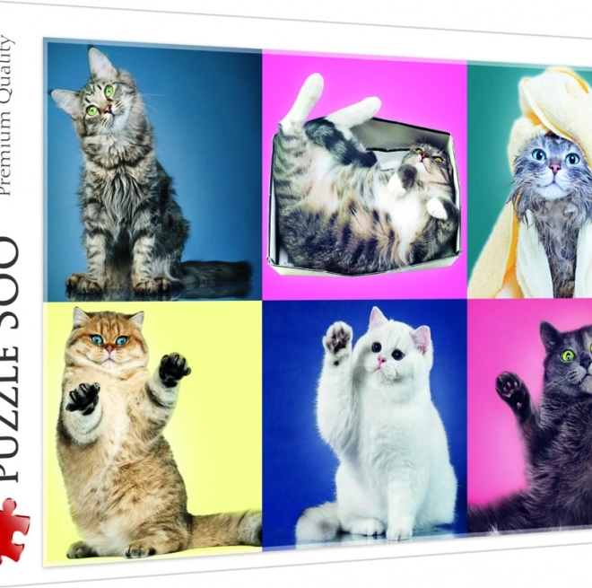 Puzzle 500 pezzi Gattini Trefl