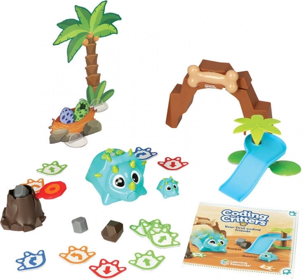 Coding Critters Rumble & Bumble di Learning Resources – robot dinosauro interattivo per bambini