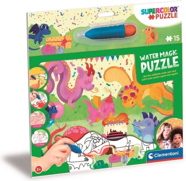 Puzzle magico Water Magic: Draghi 15 pezzi