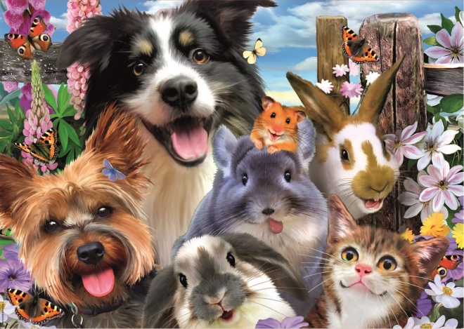 Educa Puzzle selfie divertenti 500 pezzi