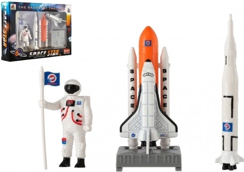 Giocattolo spaziale - set astronauti e shuttle