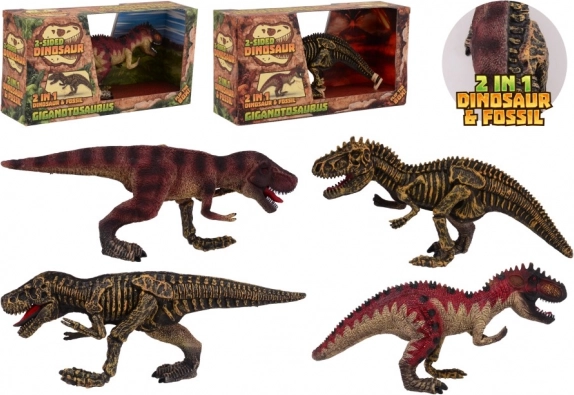 Grande dinosauro double-face Animal World 30 cm