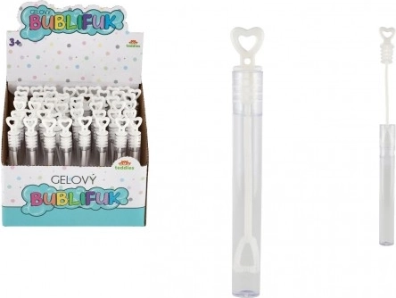 Mini bolle di sapone in gel 5 ml bianche – bolle per matrimoni e feste