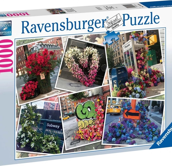 Puzzle 2D 1000 pezzi NYC Paradiso Floreale