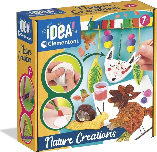 Clementoni Idea set creativo Natura – pasta di sale e decorazioni naturali