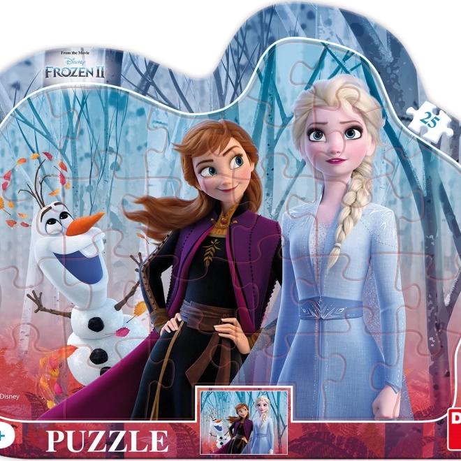 Puzzle Frozen II con Olaf 25 pezzi