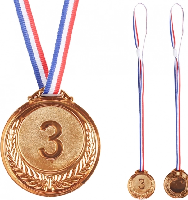 Medaglia di bronzo terzo posto premio sportivo