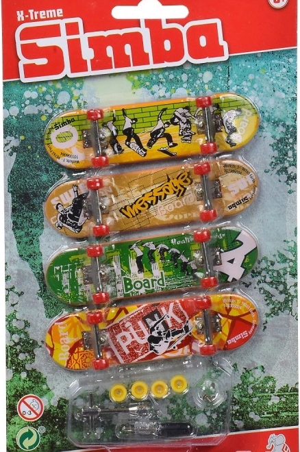 Mini set da skateboard X-Treme 4 pezzi