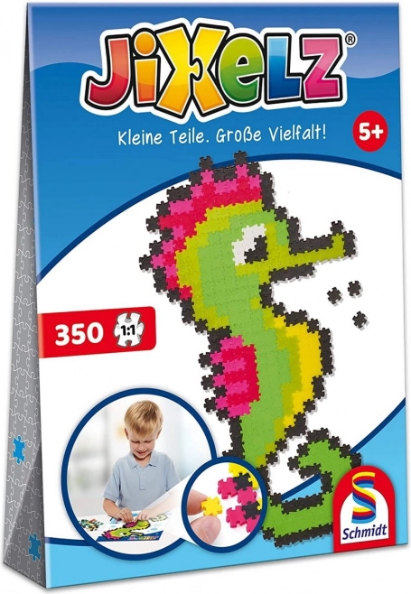Schmidt Jixelz cavalluccio marino – puzzle a mosaico 350 pezzi