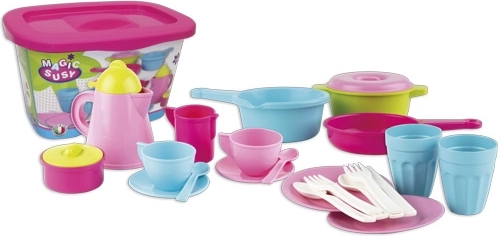 Androni set da caffè e cucina con scatola di stoccaggio