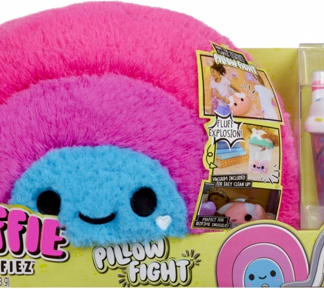 Cuscino Fluffie Stuffiez Pillow Fight arcobaleno