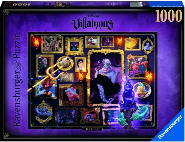 Puzzle Ravensburger Villainous: Ursula 1000 pezzi