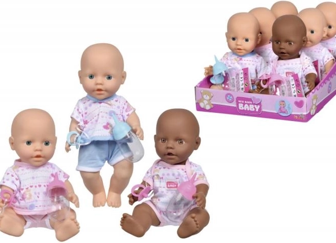 Bambola Neonato - beve e fa pipì 30 cm
