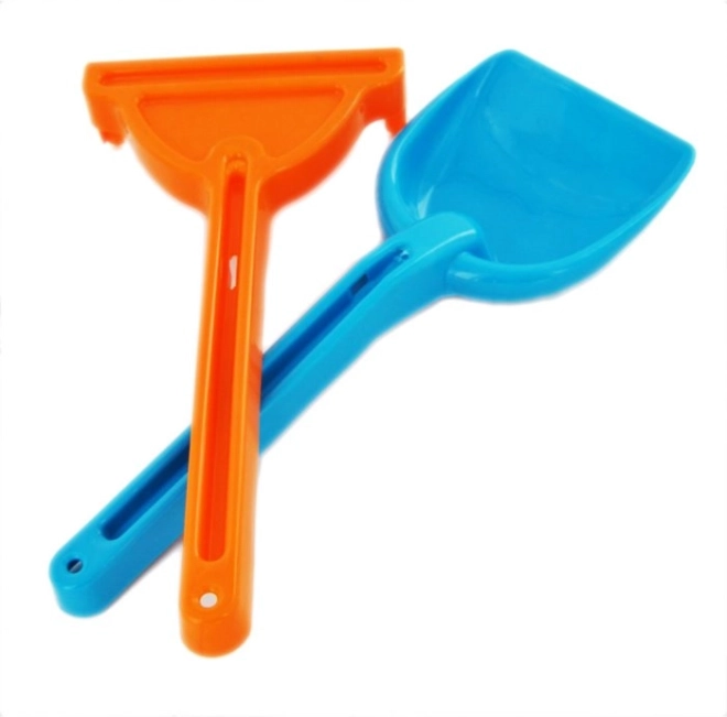 Paletta e rastrello per bambini 26 cm (mix di colori)
